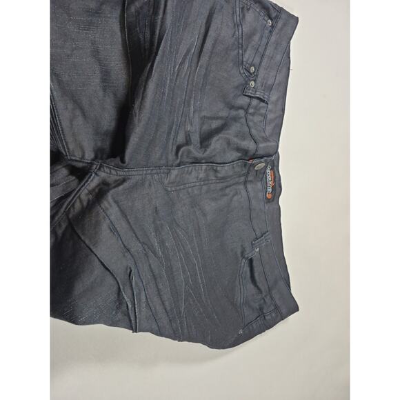 Copper Rivet Jeans Mens Size 44x33 Distressed Streetwear Hip Hop 90s Y2K - Picture 6 of 6